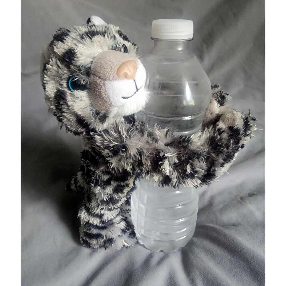 Snow Leopard Hugger Slap Bracelet Plush Ty By Wild Republic Cute See Pictures